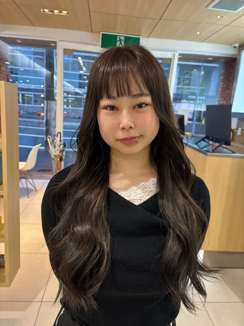 カット+透明感カラー◎迷ったらこれの写真