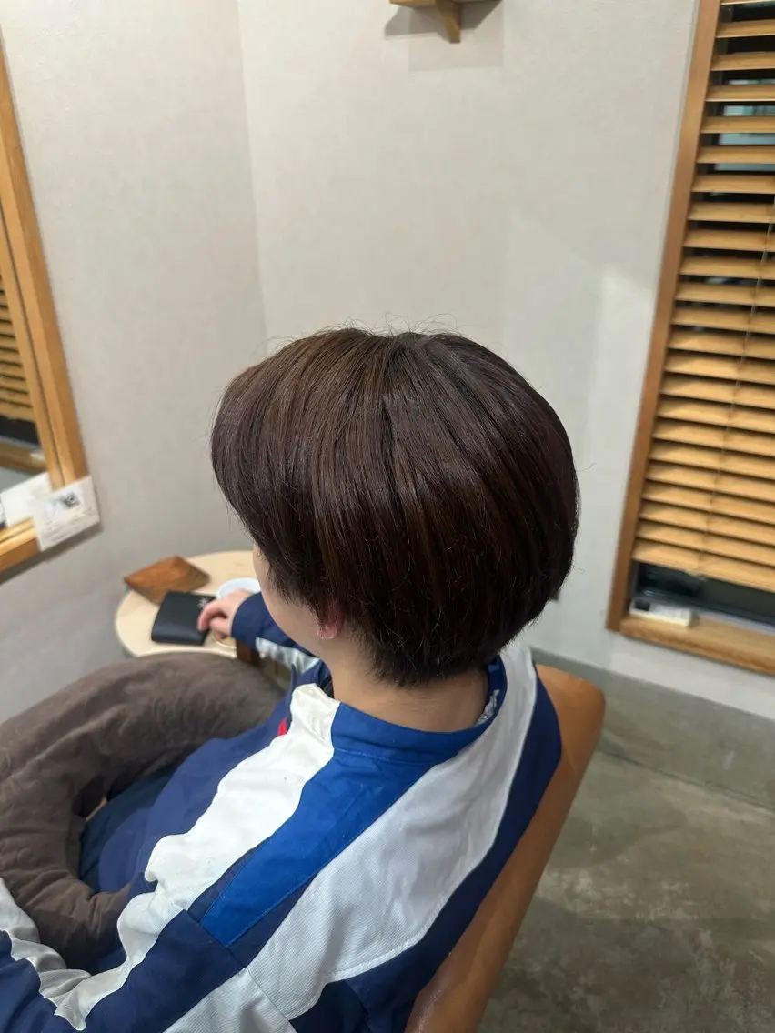 カラー メンズ ヘアカラー 大石 楓のヘアスタイル