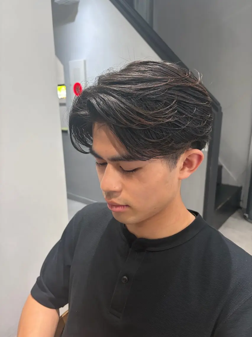 🔥【初回限定 人気No.3】カット+フェザーパーマ ¥7,980🔥の写真