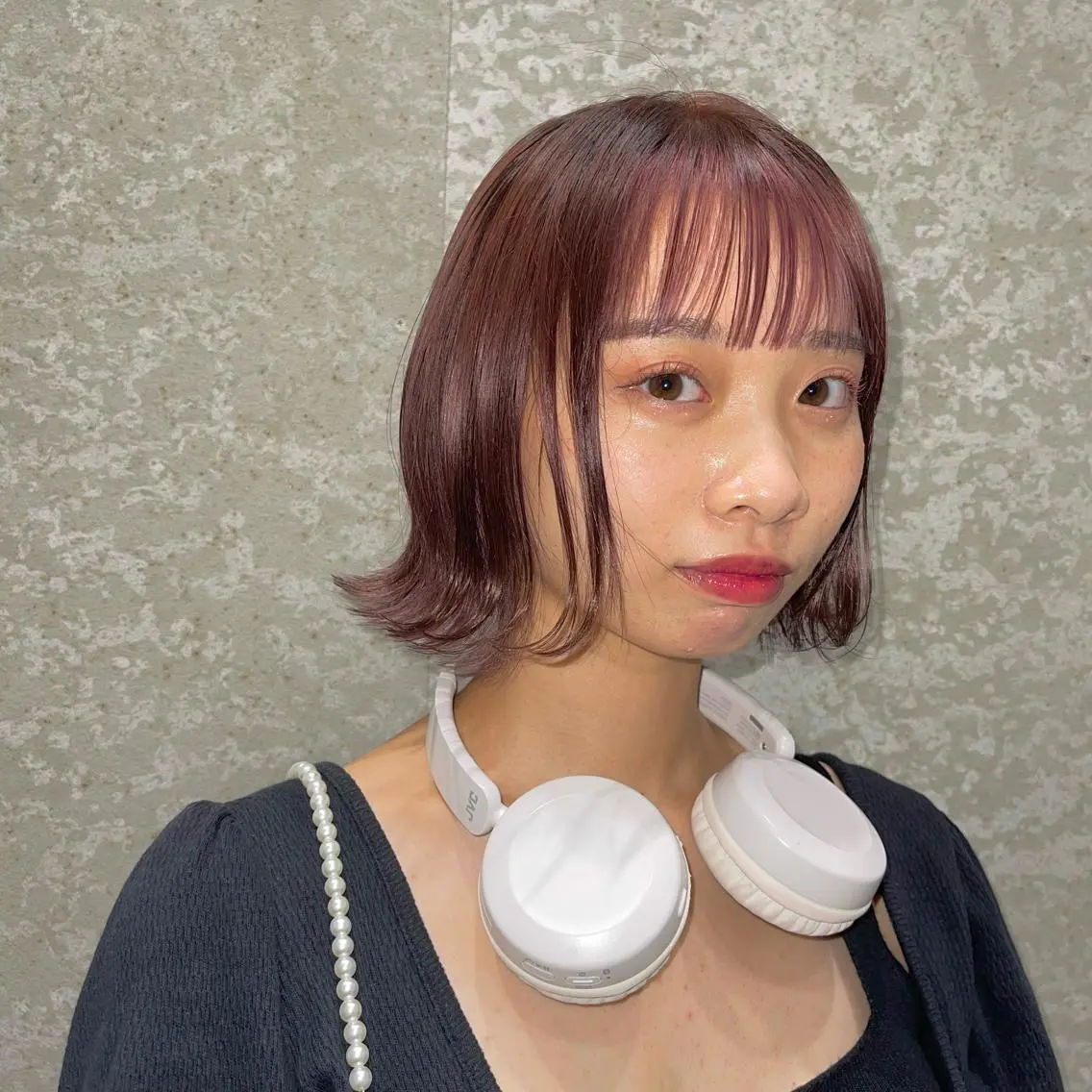ショート デザインカラー／ボブ 🍦MEI🍦のヘアスタイル