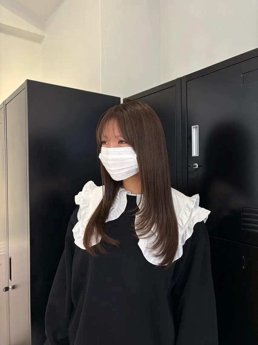 ロング レイヤーカット ロング Lidee kanonのヘアスタイル