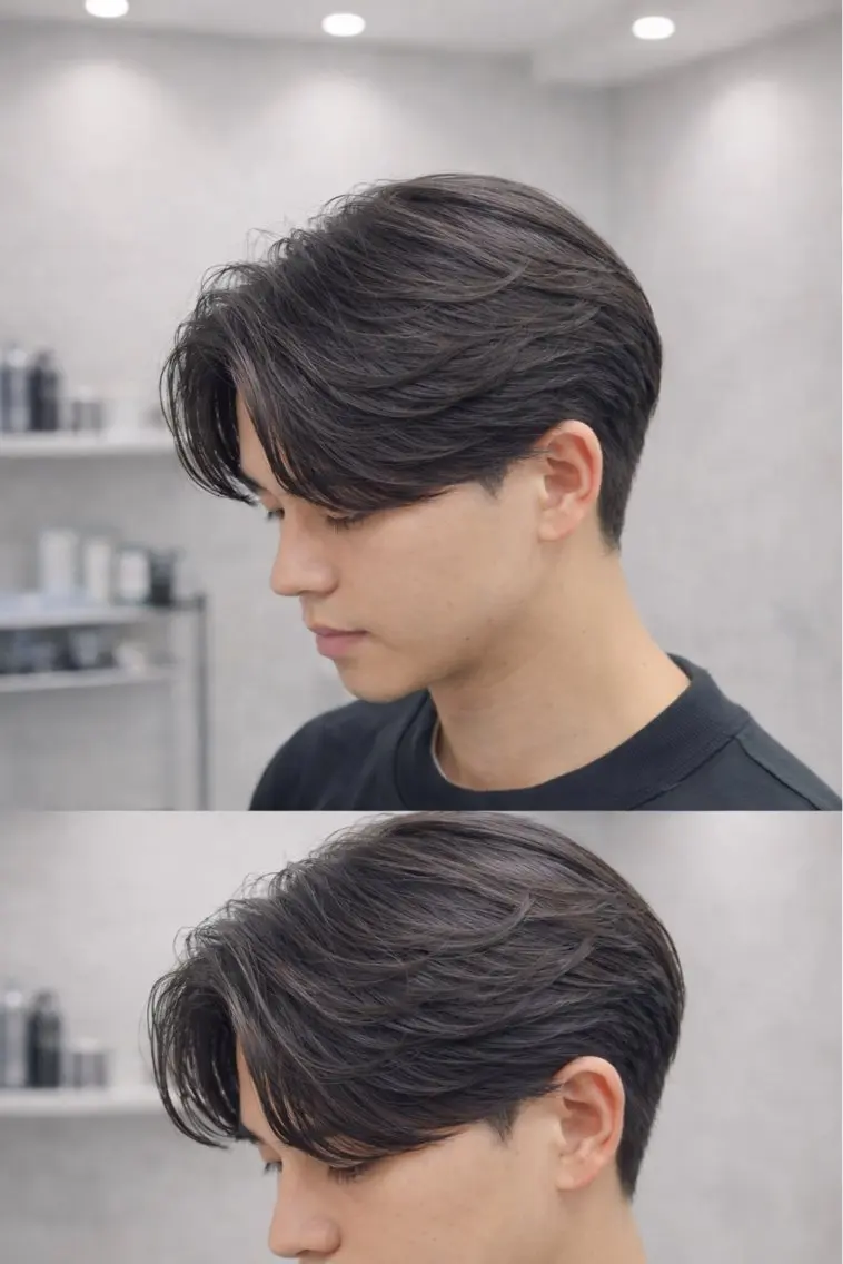 ショート 縮毛矯正 カット 縮毛矯正 メンズ縮毛矯正指名 No.1KAI🥰のヘアスタイル