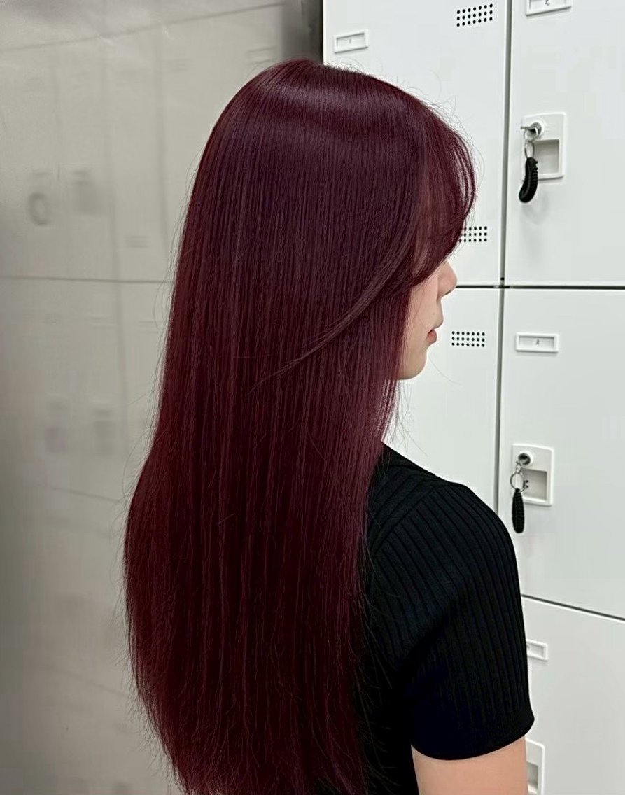 ロング ヘアカラー 森尾 鷹矢のヘアスタイル