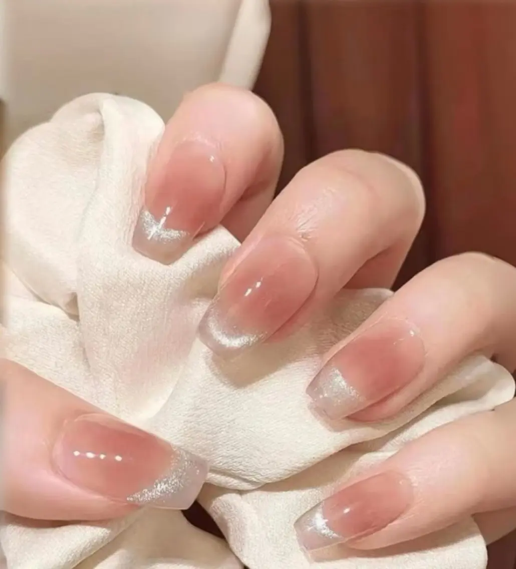 ネイル ハンドネイル H3 Nail Tsuki🦋💙のネイルデザイン