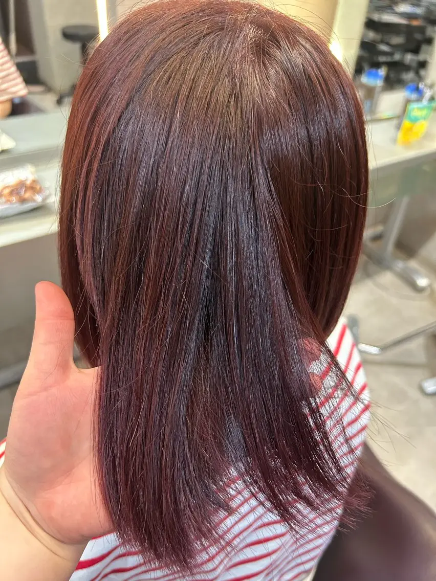 ショート カラー カット ヘアカラー flag hair レイナのヘアスタイル