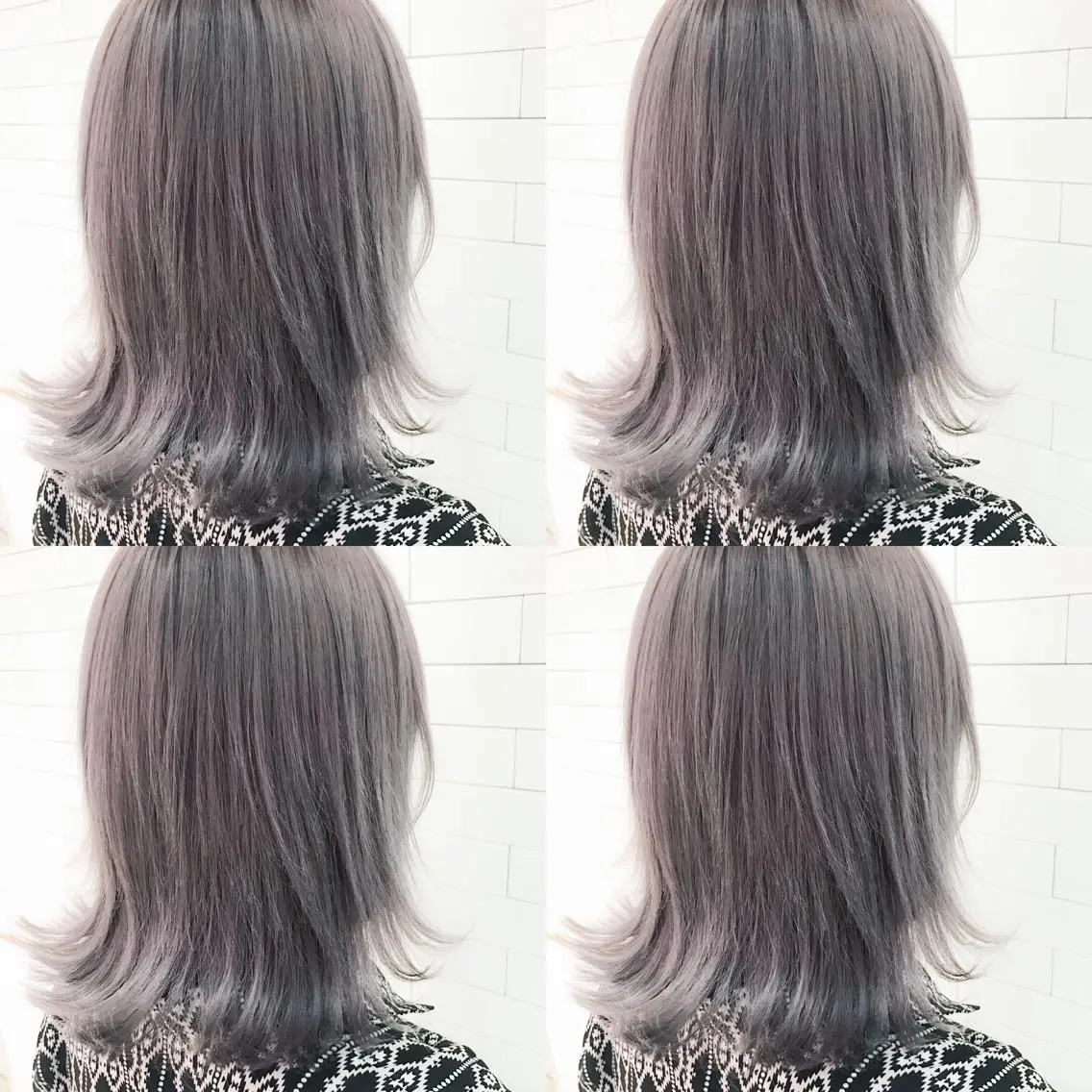 ショート カラー 切りっぱなしボブ ブルーカラー ブルージュ ボブ 外国人風カラー 🧡ショートの達人 🧡SHOのヘアスタイル