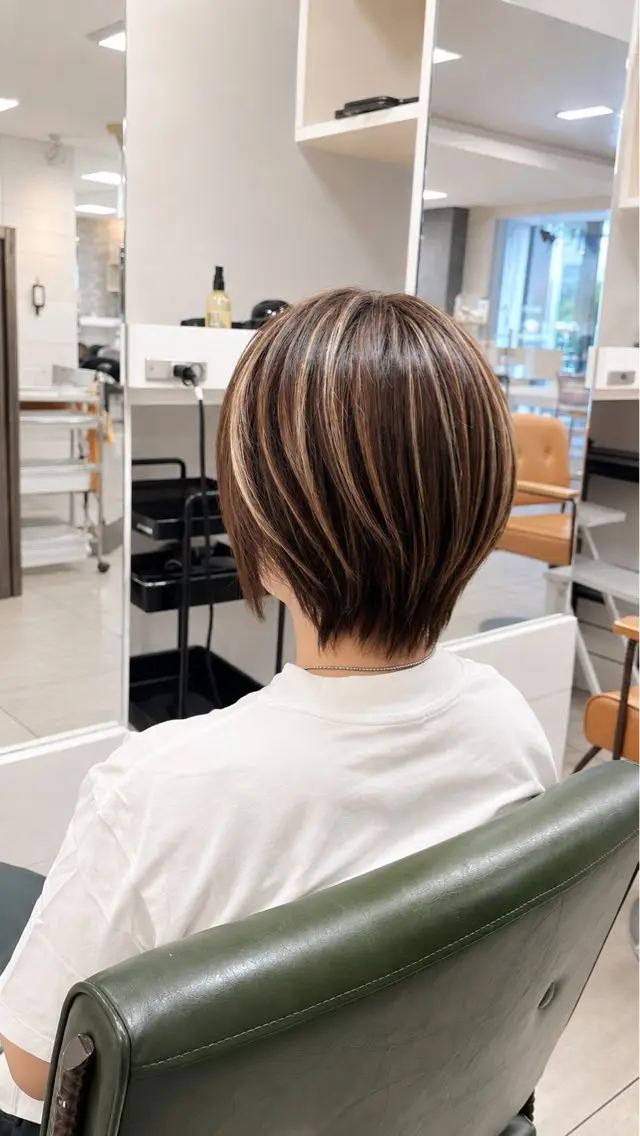 ショート カラー カット ヘアカラー 似合わせ/33歳 /店長 村上直也のヘアスタイル