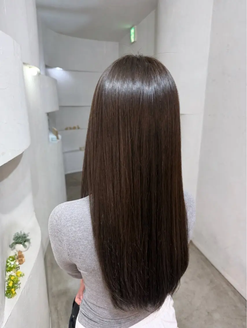 ロング カラー ブラウンカラー ヘアカラー Hikari／暖色／ ブラウンカラー🤍のヘアスタイル