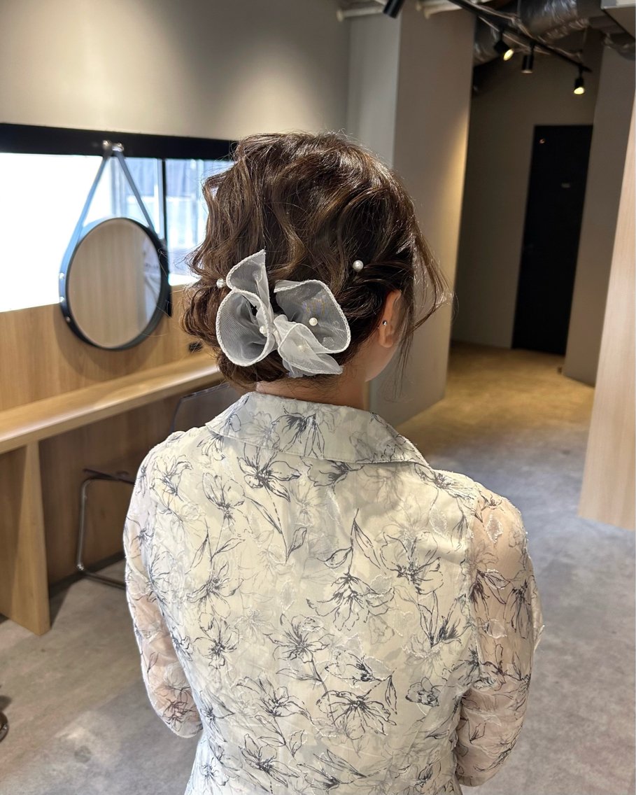 ヘアアレンジ ヘアセット juve.大分/ 秋月ひとはのヘアスタイル