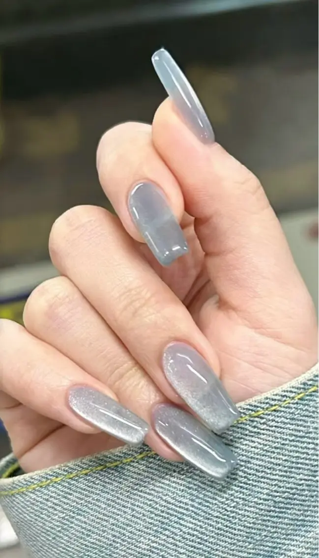 美フォルム★チップ長さだしマグネット(ソフトジェルオフ+550円+30min/長さだしオフ+1100円+30min)の写真
