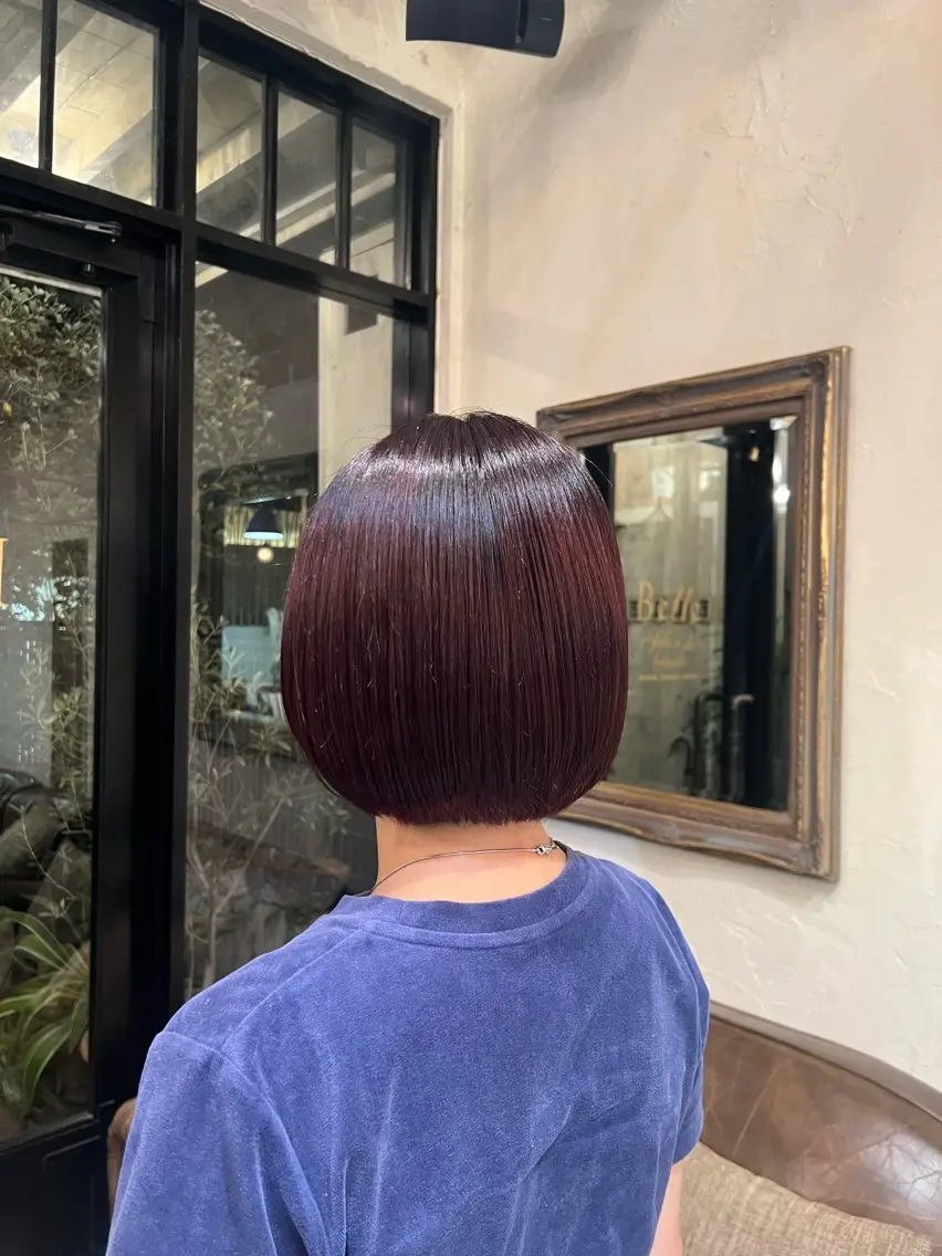 ヘアカラー+ 3 step treatment💫の写真
