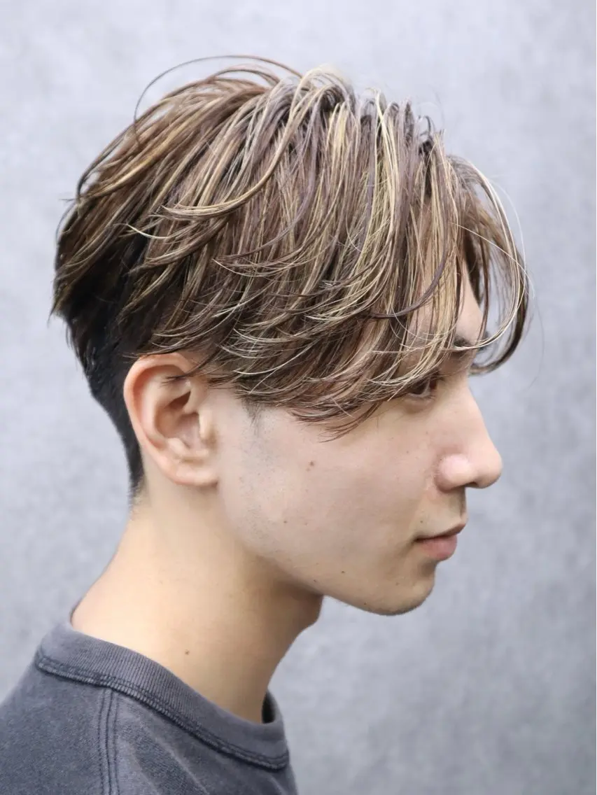 カラー メンズ カット ヘアカラー 🔥メンズ職人🔥 ✂️加瀬澤駿✂️のヘアスタイル