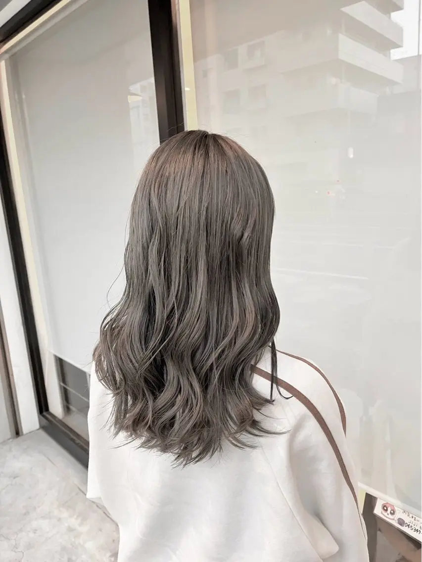 セミロング カラー カット ヘアカラー れい/デザインカラー /レイヤー/髪質改善のヘアスタイル