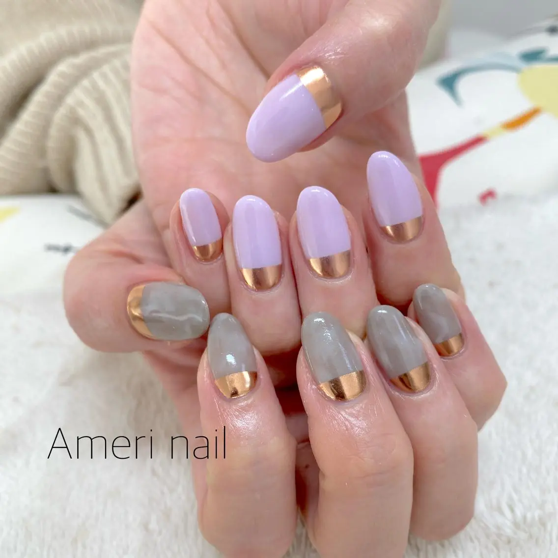 ネイル ハンドネイル Ameri nail /UKIのネイルデザイン