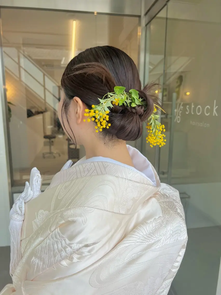 撮影モデル yu koのヘアスタイル