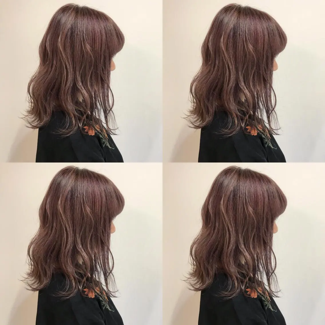 ミディアム カラー 嶋佐 昌大 シマサマオのヘアスタイル