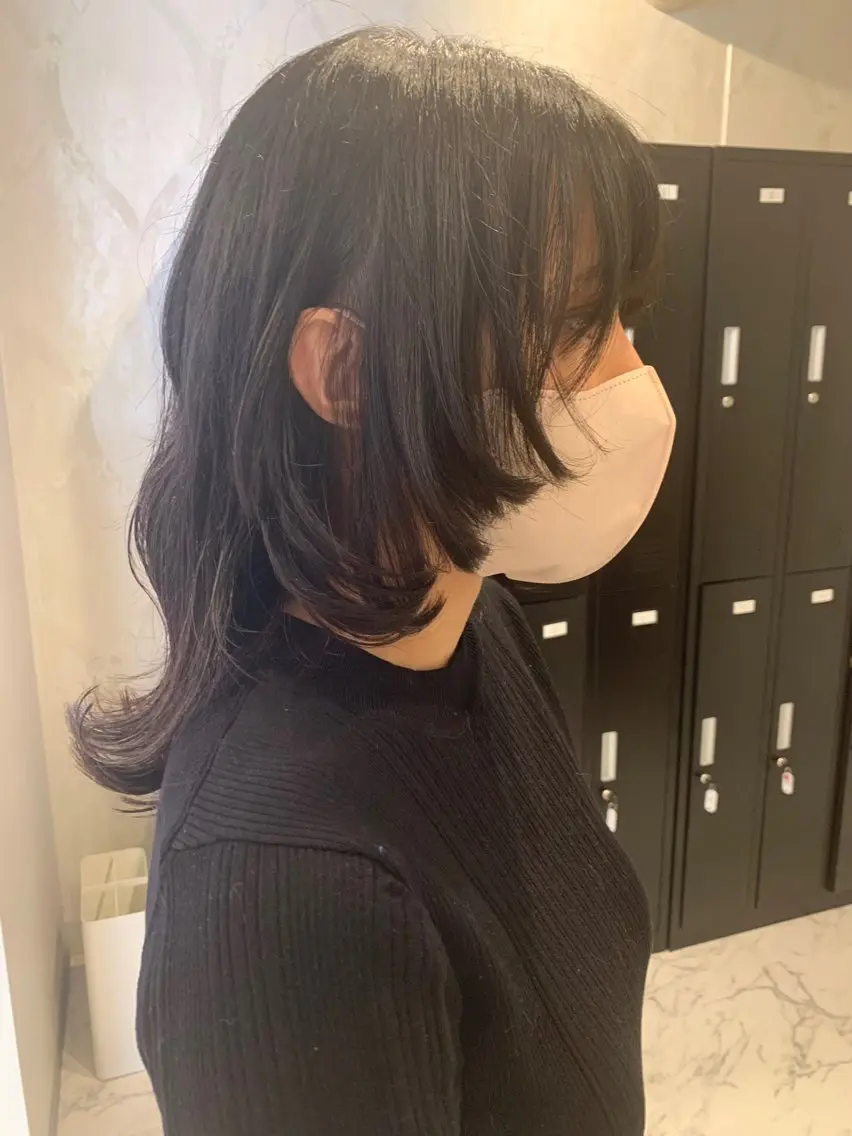 ミディアム ウルフカット 高橋 一樹のヘアスタイル