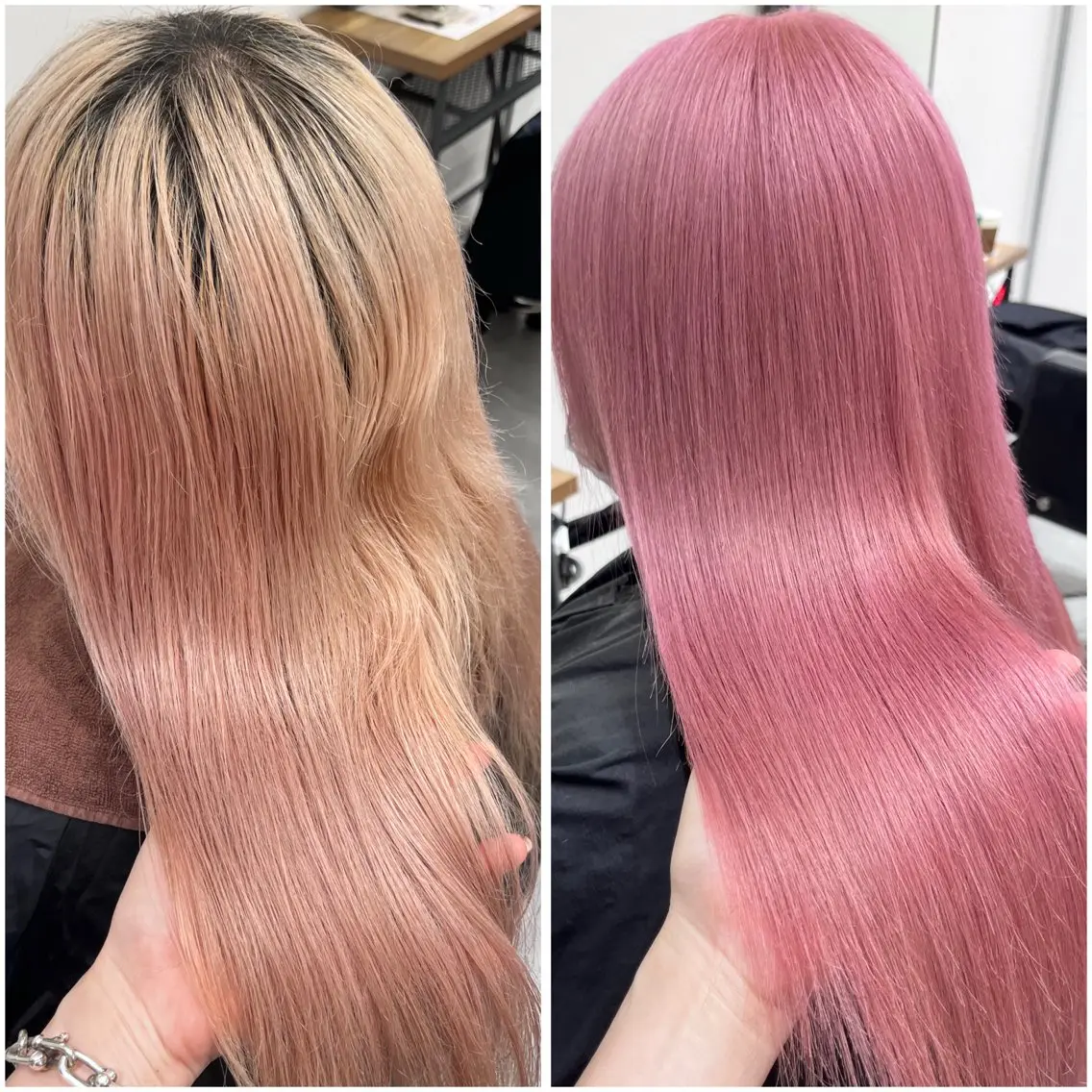 セミロング カラー ヘアカラー トリートメント MAKO ❤️🔥NEXTのヘアスタイル
