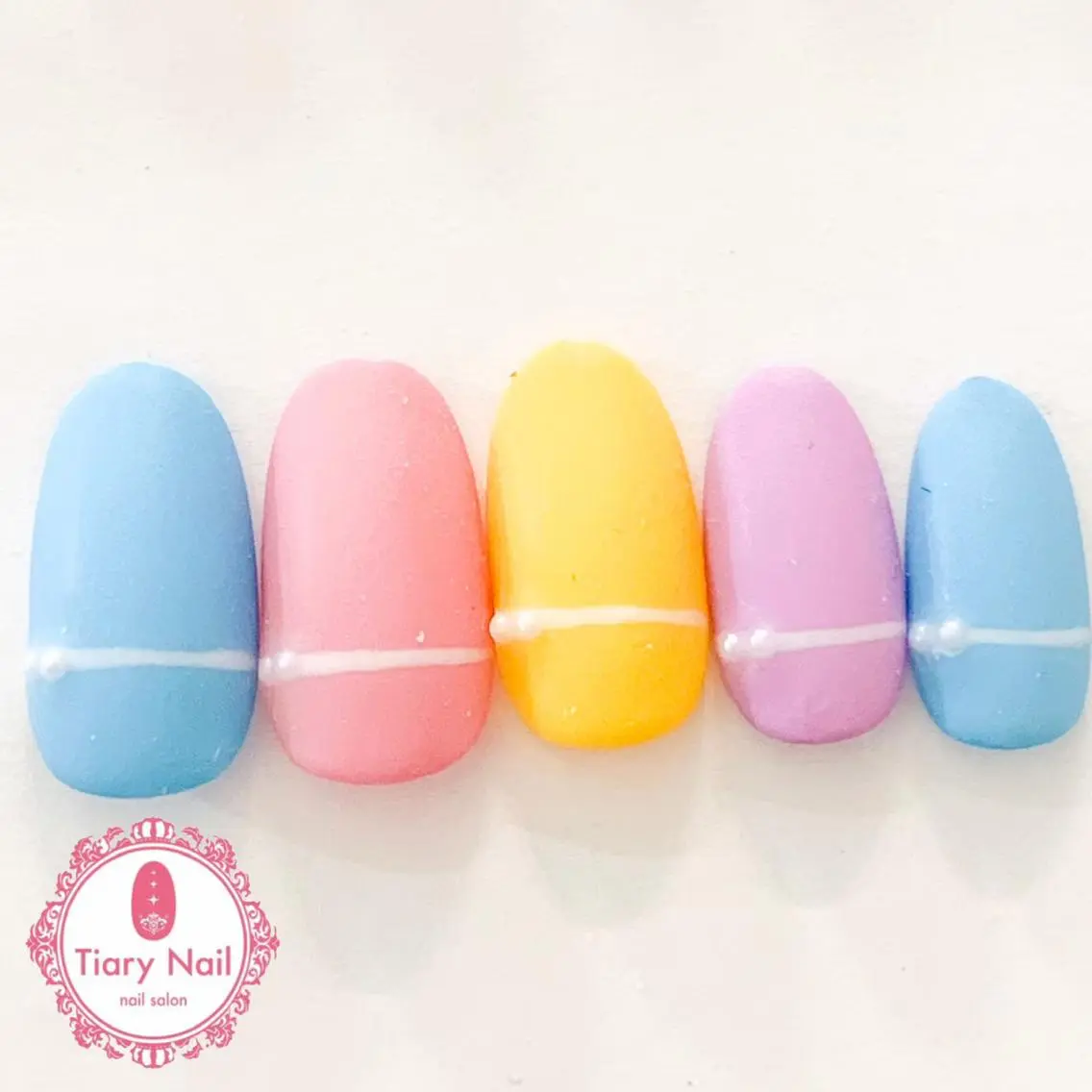 ネイル 桜ネイル 長さ出し オフィスネイル スカルプネイル シンプルネイル 💗🪽Tiary Nail🪽💗のネイルデザイン