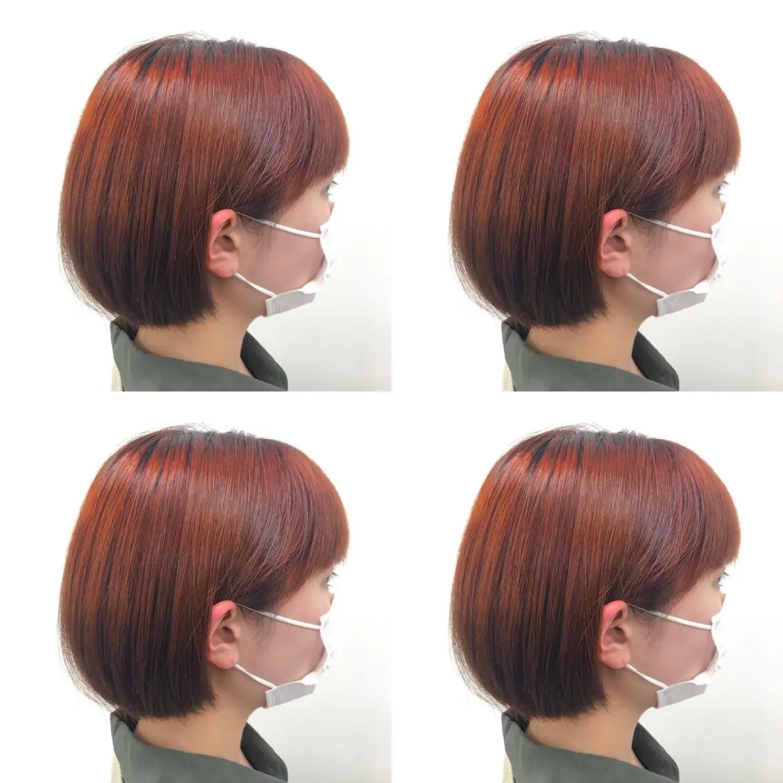 ショート カラー パーマ ヘアアレンジ メンズ キッズ ネイル マツエク・マツパ 🦋縮毛/韓国レイヤ ー/透明感カラー🦋のヘアスタイル