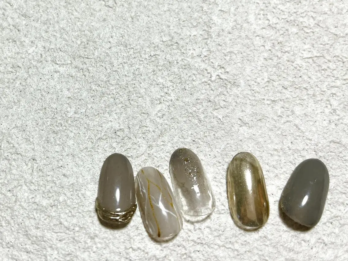 ネイル フットネイル ジェルネイル 韓国ネイル メンズネイル ワンカラーネイル kiki nail たまプラーザのネイルデザイン
