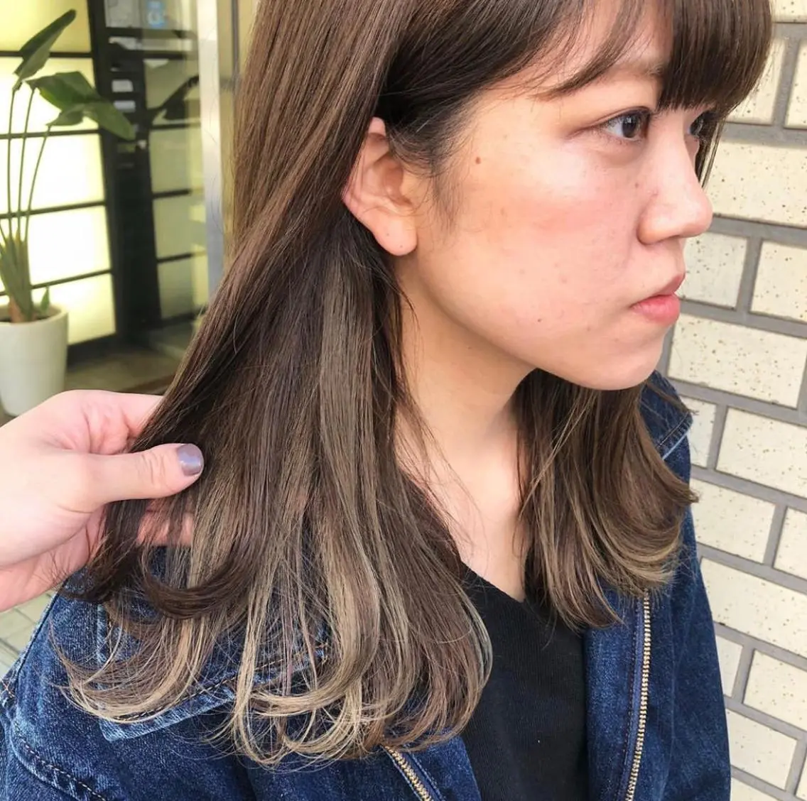 ミディアム marble by KENJEのヘアスタイル