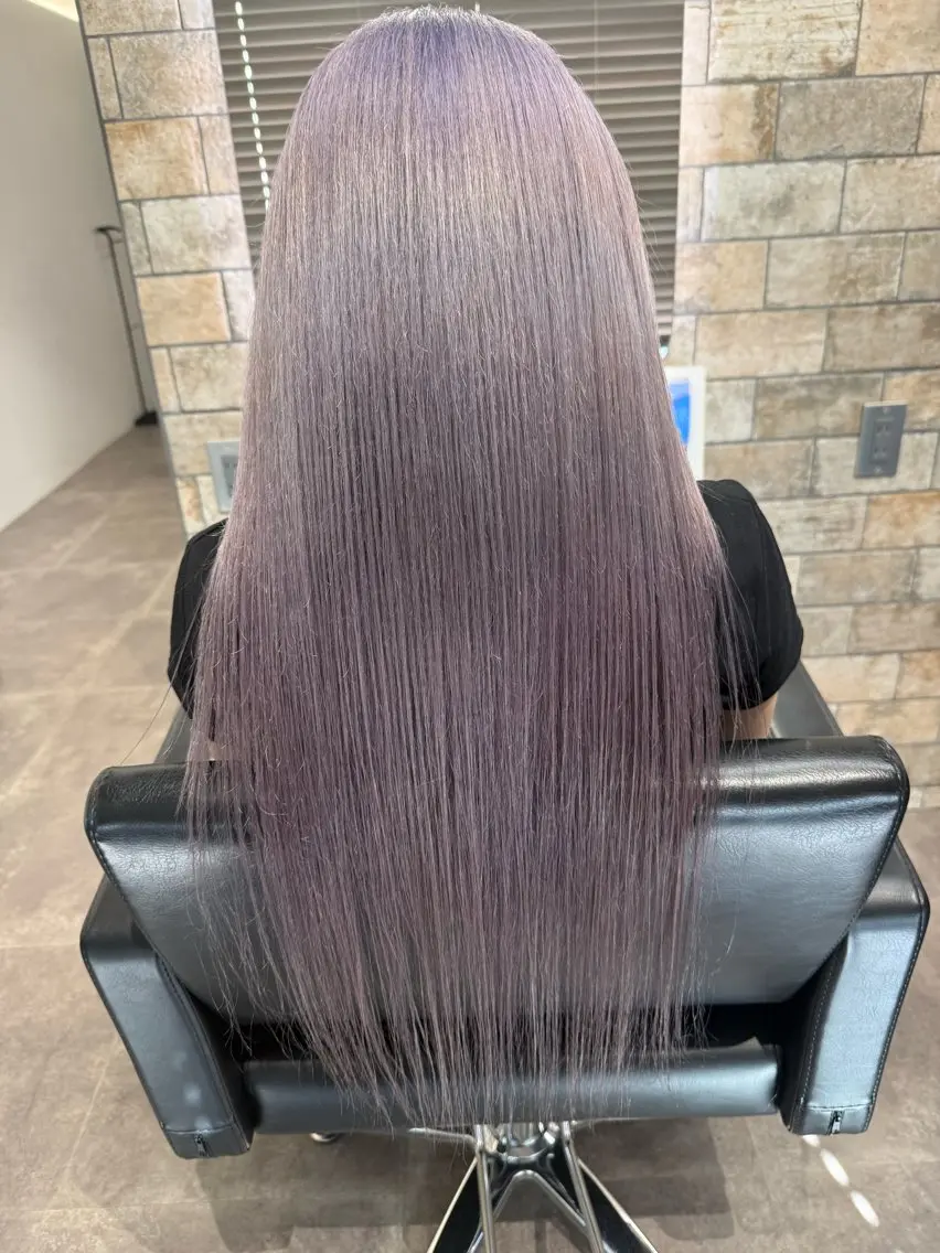 ロング ヘアカラー トリートメント Fan.ray店長 🌈 HIBIKIのヘアスタイル