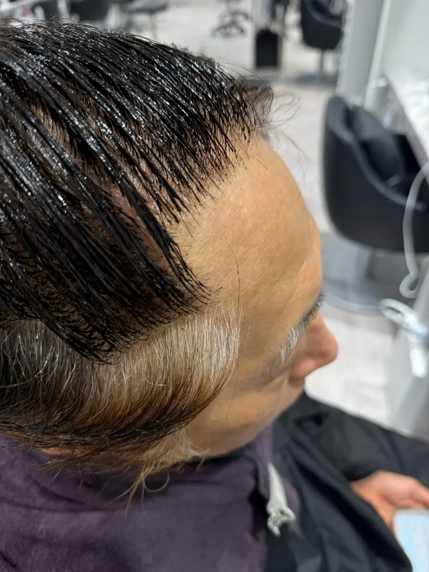 メンズ ヘアカラー 中畑 陸 パーマ特化のヘアスタイル