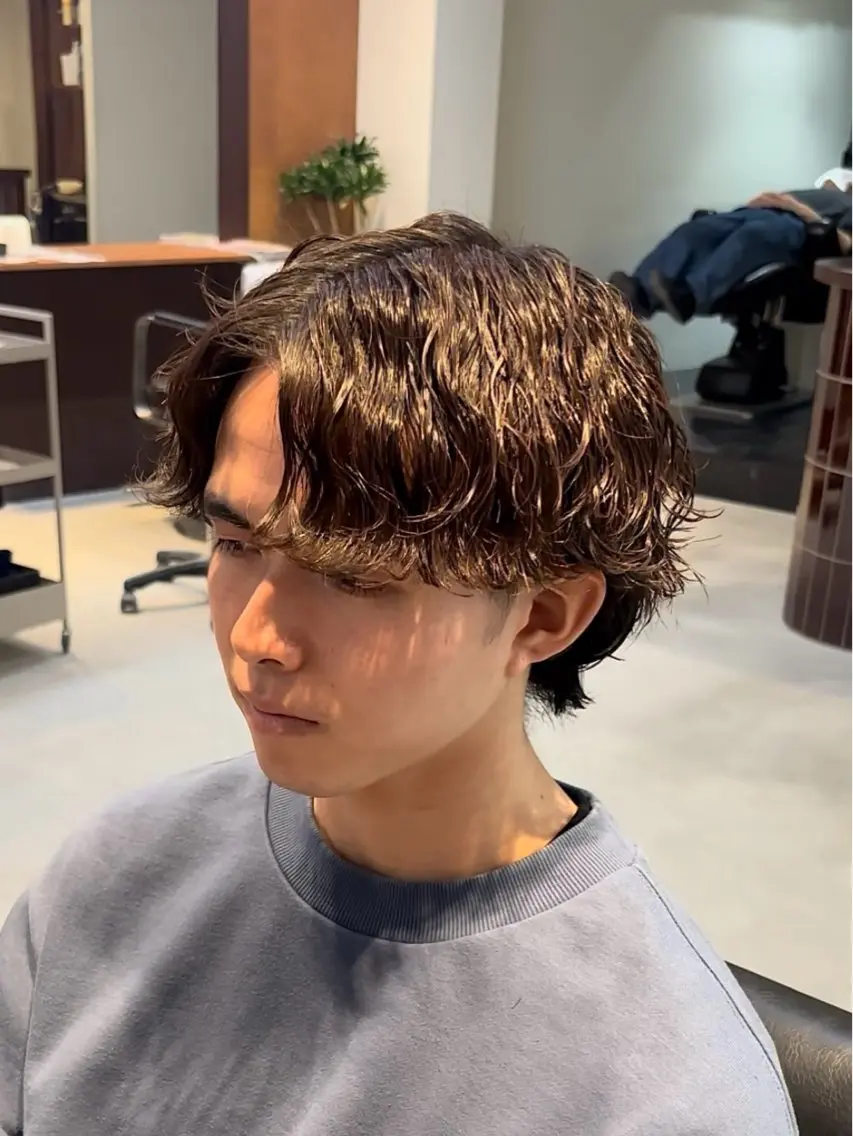 パーマ ウルフカット カット パーマ Kota 【パーマ特化美容師】のヘアスタイル