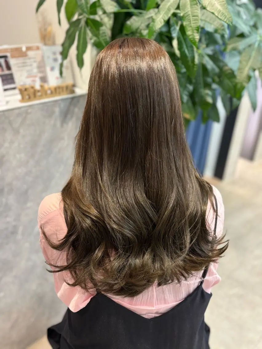 ロング み くのヘアスタイル
