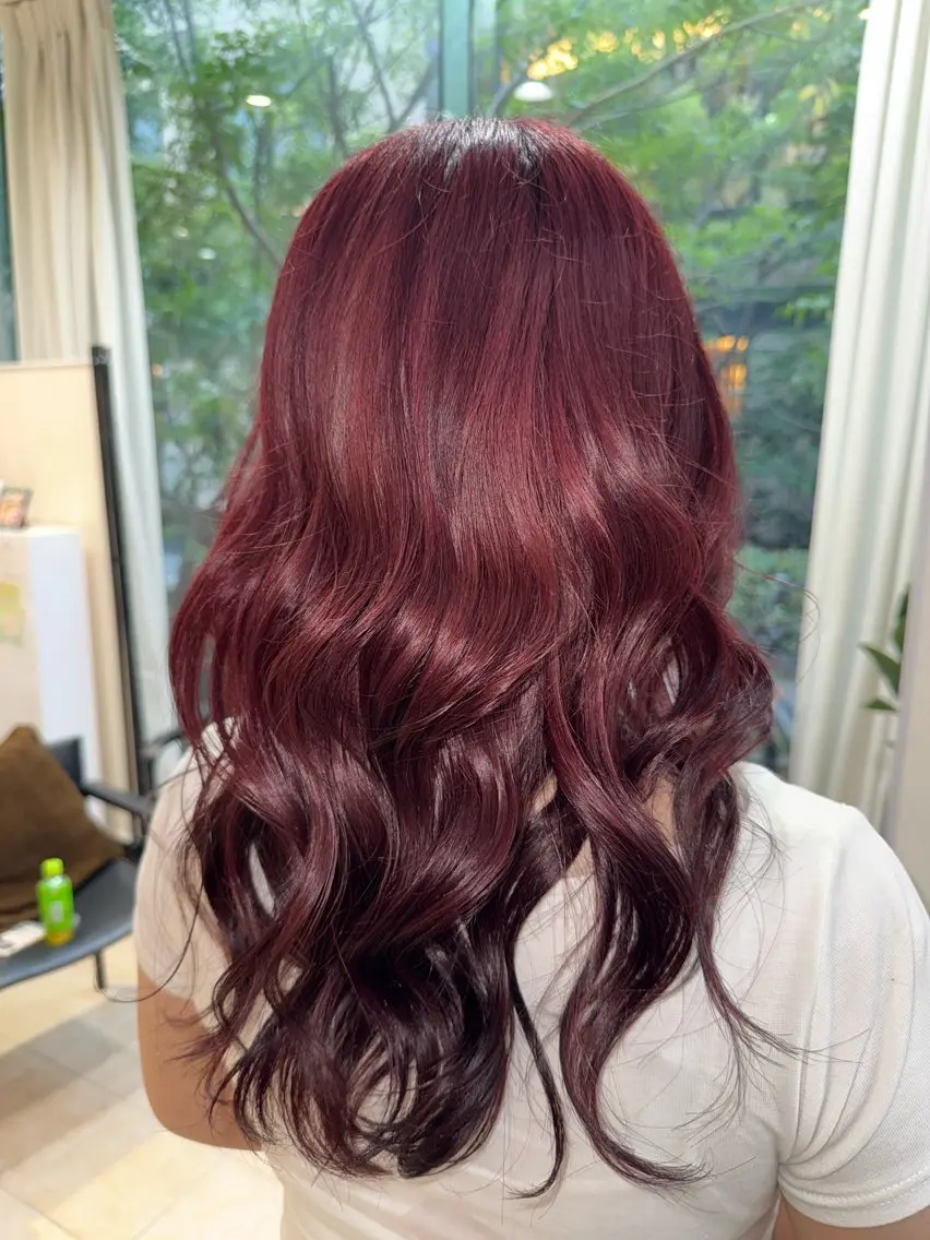 セミロング ヘアカラー DECOR おりん丸。のヘアスタイル