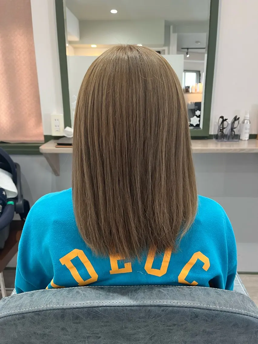 カラー 宇良 祥子のヘアスタイル
