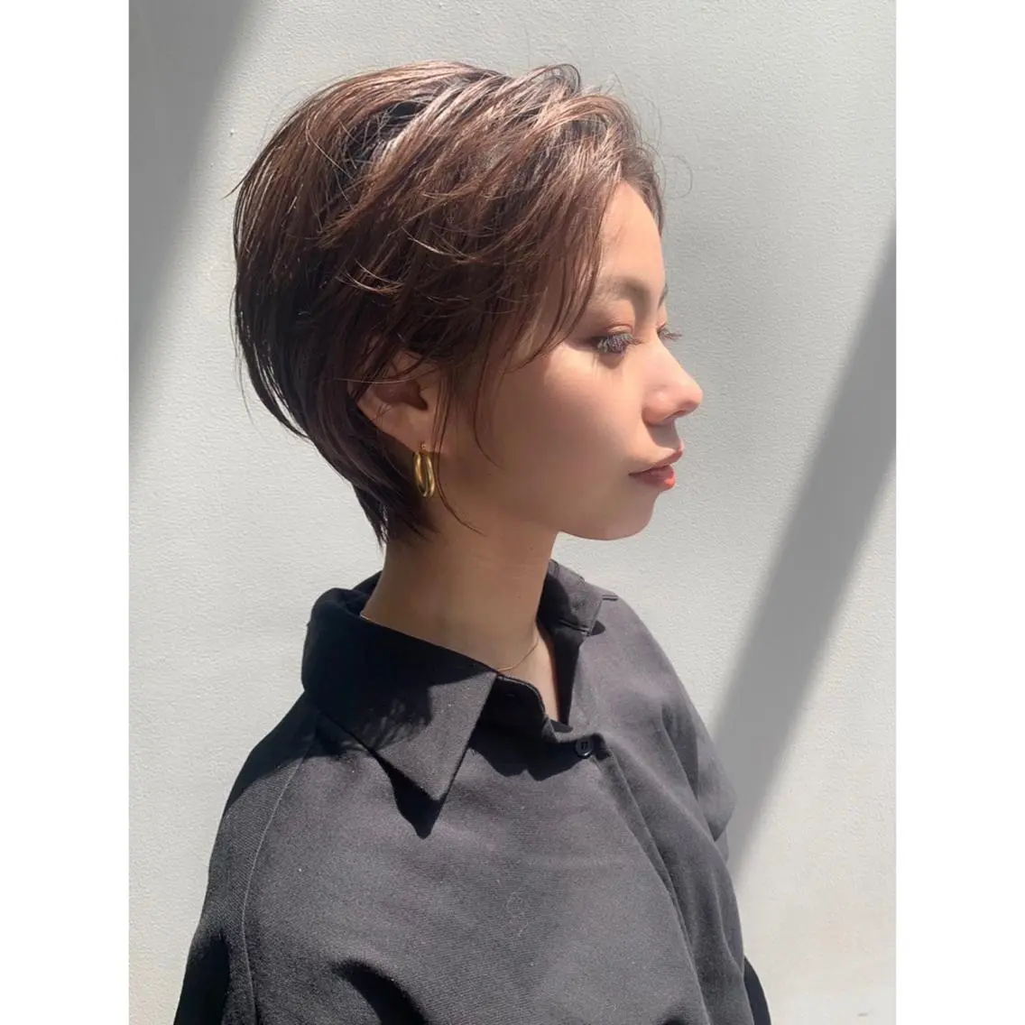 ショート くびれヘア ショートヘア 牧野美波💎ショート ヘア/カット/天神のヘアスタイル