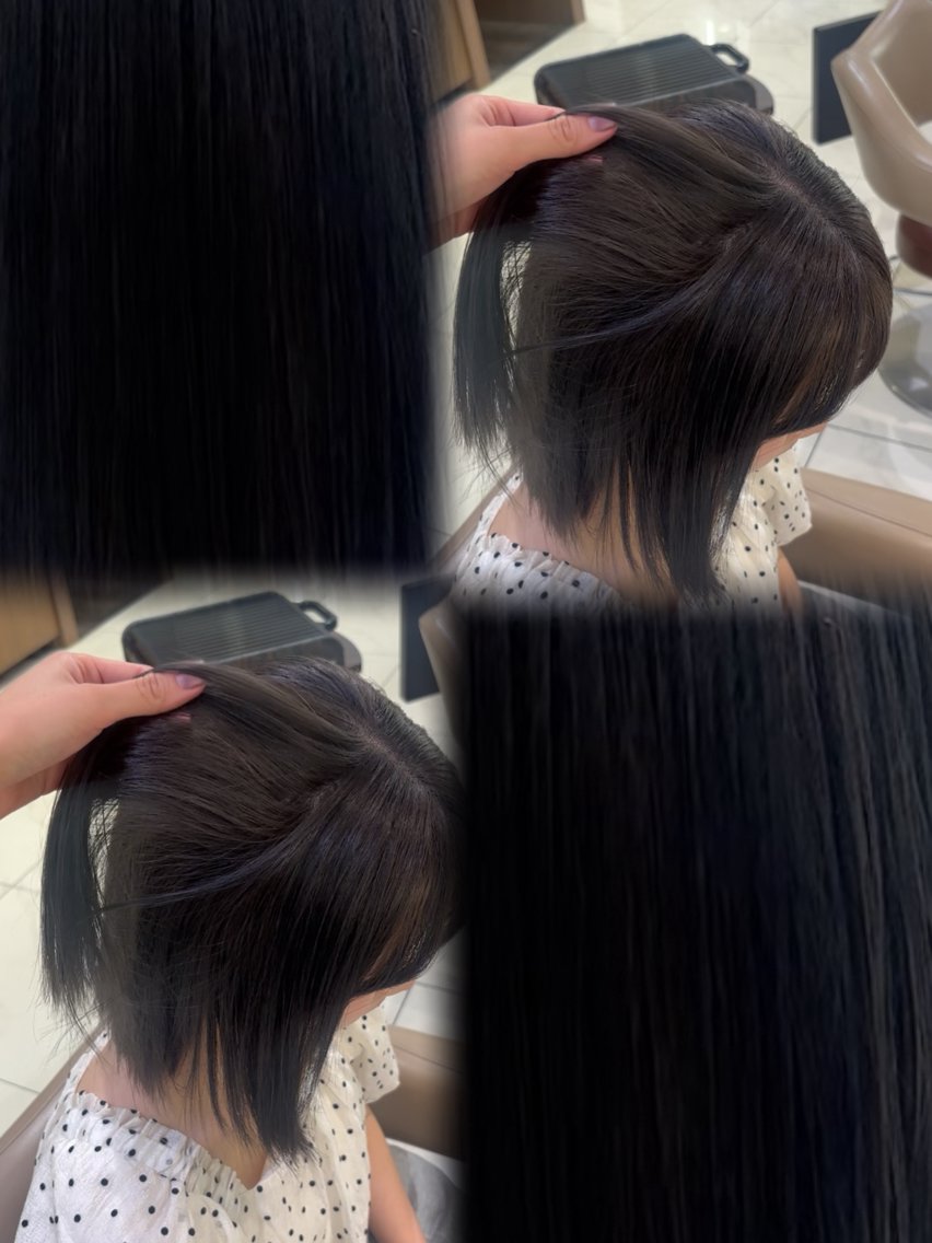 カラー ヘアカラー 渡邊楓果／髪質改善 ブリーチ/カラーのヘアスタイル