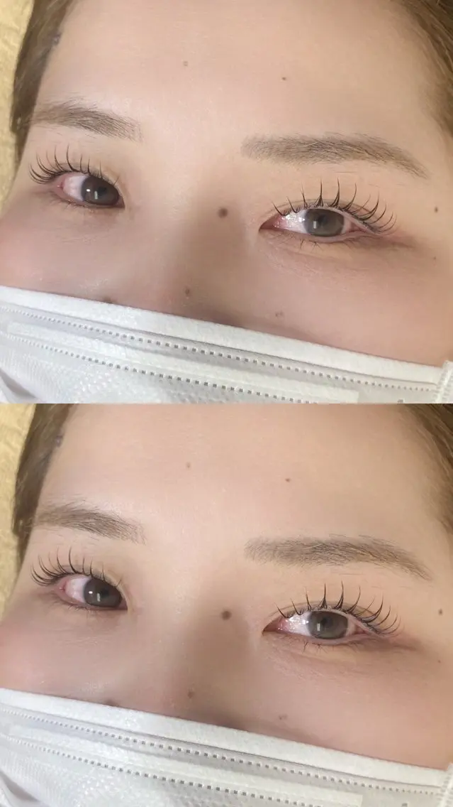 マツエク・マツパ 一重×まつ毛パーマ マツパ 松下 育未のマツエク・マツパデザイン