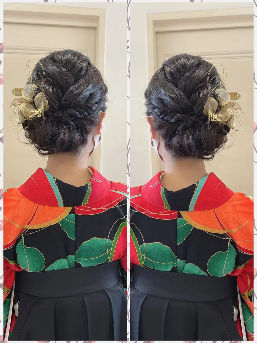 ヘアアレンジ ヘアセット専門 松永香代子のヘアスタイル