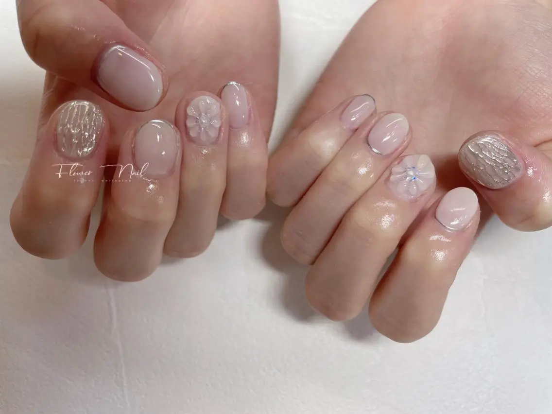 ネイル Flower nailのネイルデザイン