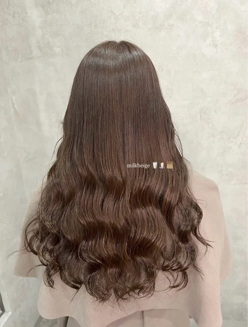【 営業後 】 ブリーチなしWカラー💭💘➕さらさらトリートメント 🧴✨️♡の写真