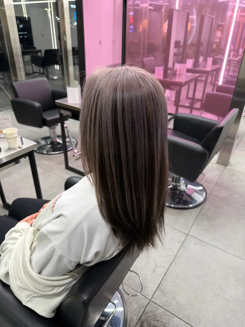 ロング カット ヘアカラー 【ダブルカラー推し】 伊桜莉のヘアスタイル