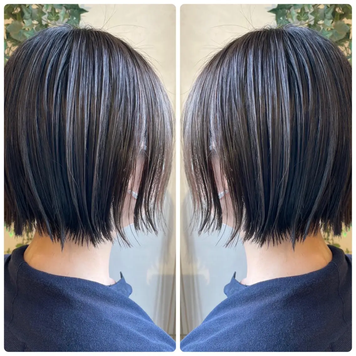 ショート カラー みうら さやかのヘアスタイル