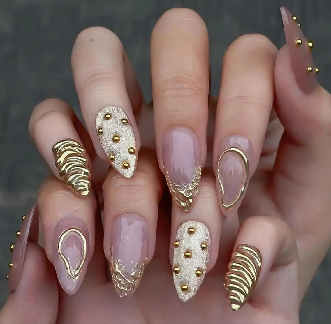 カラー ハンドネイル RUBY NAIL SPAのネイルデザイン