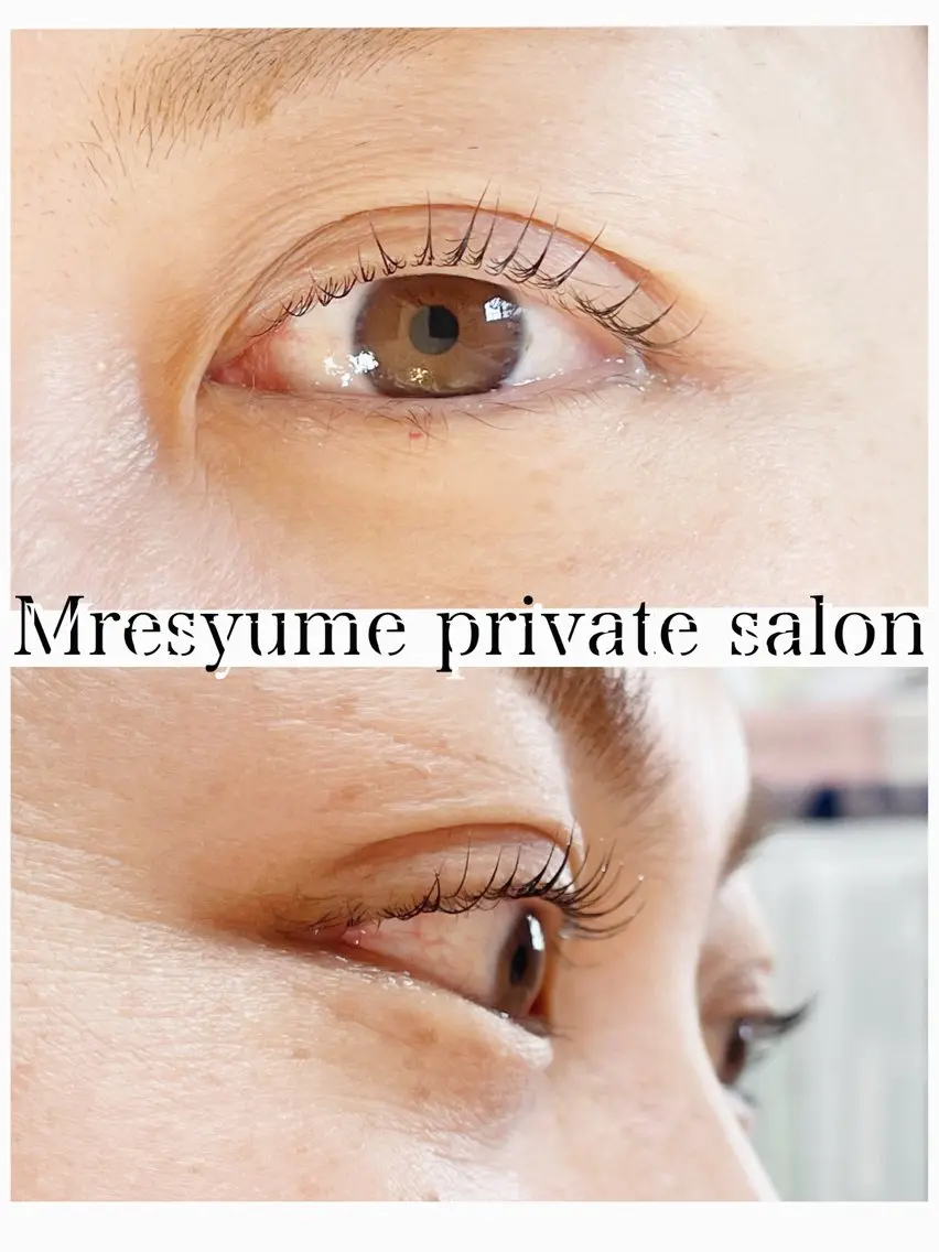 マツエク・マツパ マツパ Mresyume MAYUのマツエク・マツパデザイン