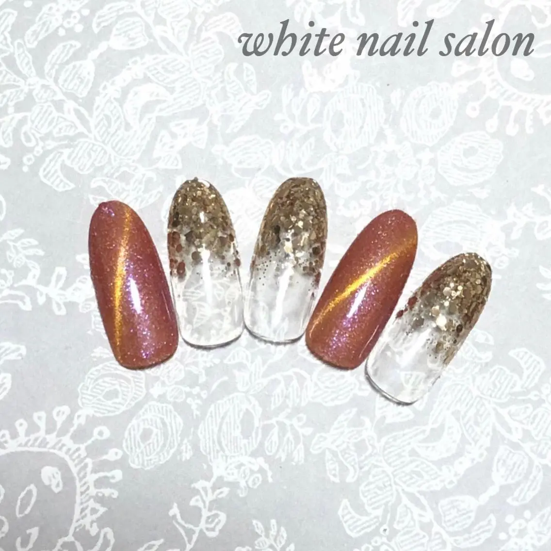 ネイル フットネイル ジェルネイル ハードジェル オフィスネイル スカルプネイル ハンドネイル white nail salonのネイルデザイン