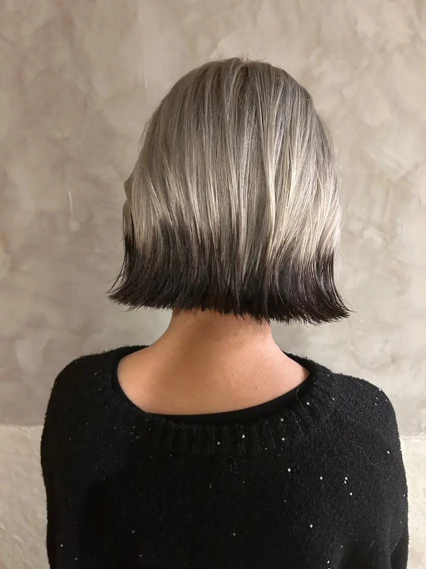 ショート カラー デザインカラー カット ヘアカラー トリートメント ayane⭐️ボブ・ ショート・パーマのヘアスタイル