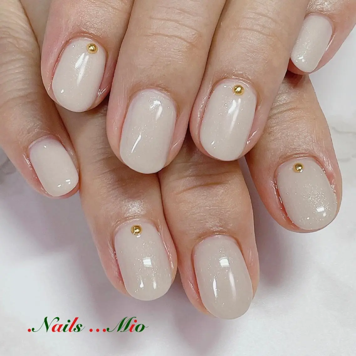 ネイル ジェルネイル オフィスネイル ワンカラーネイル .Nails Mio 赤羽西ネイルサロンのネイルデザイン