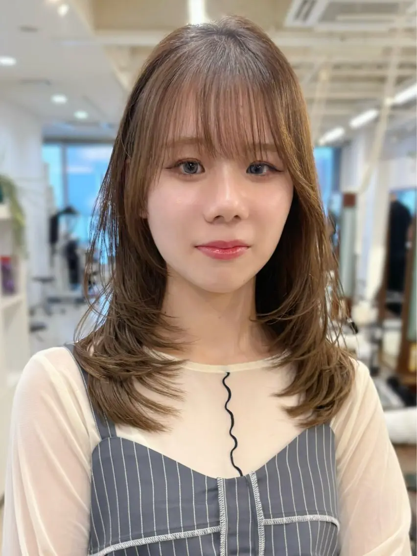 カラー ヘアカラー 掛川 真那斗のヘアスタイル