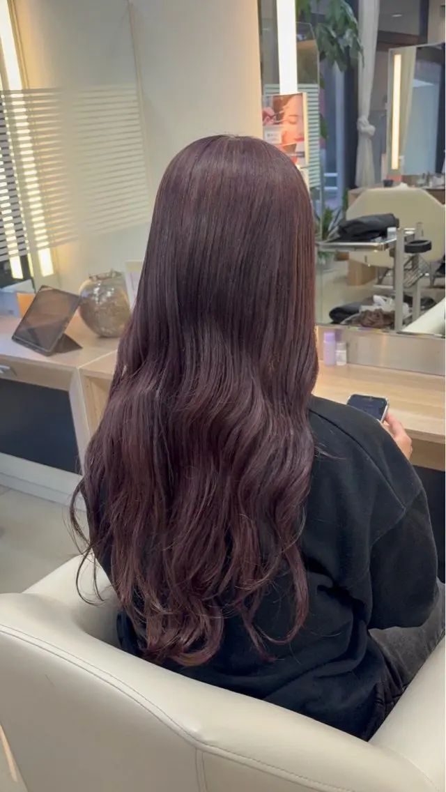 ロング カラー パーマ メンズ メンズブリーチ ブリーチ ブリーチなしカラー トリートメント ヘアカラー 暖色系カラー モデル募集中/souのヘアスタイル