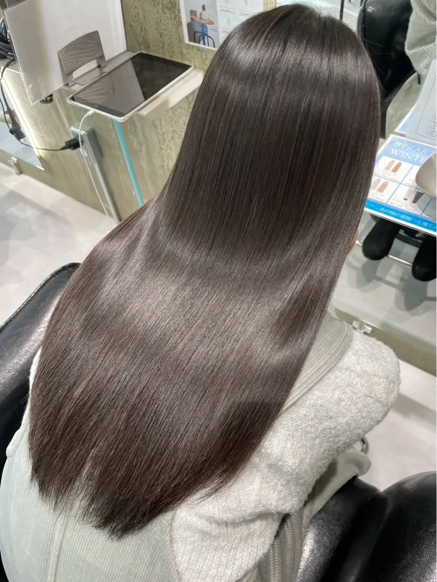 ロング 髪質改善 トリートメント Lino nanaのヘアスタイル