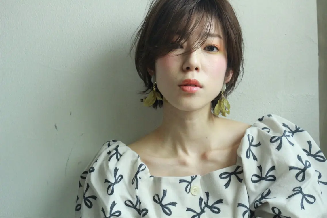 ショート 石川 理恵のヘアスタイル