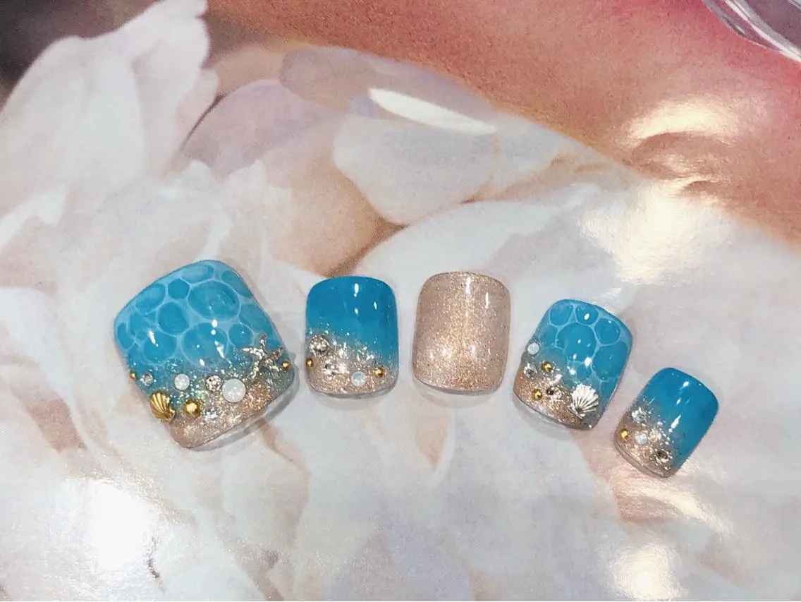 ネイル ネイルチップ CITRON NAIL💅練習生のネイルデザイン